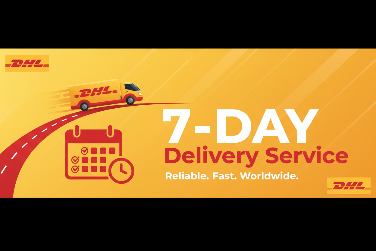 DHL 7-day delivery service